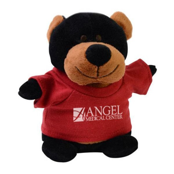 Black Bear Plush Bean Bag Buddy, 7"