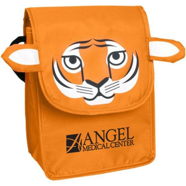 Paws N Claws Polyester Lunch Bag - Tiger