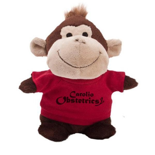 Monkey Plush Bean Bag Buddy, 7"