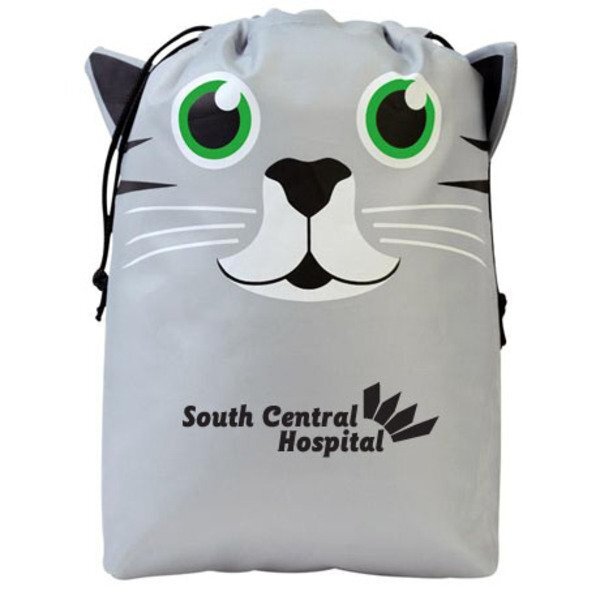 Paws N Claws Polyester Gift Bag - Kitten