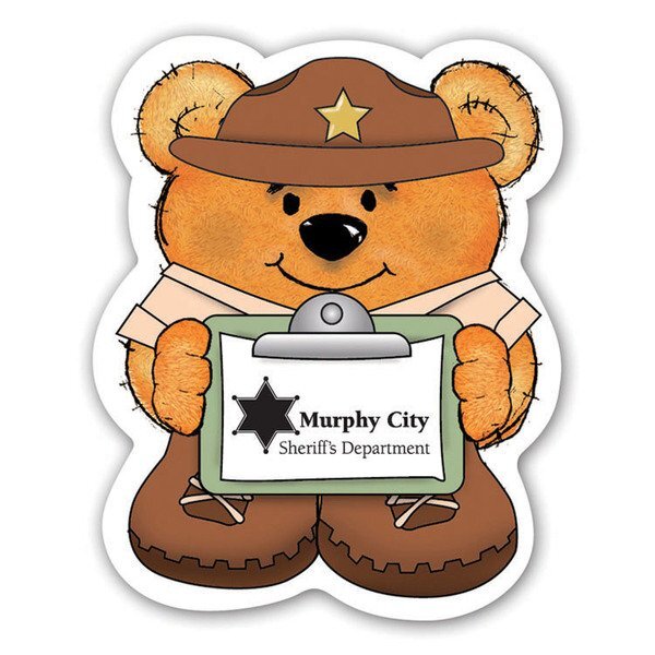 Sheriff Bear Magnet