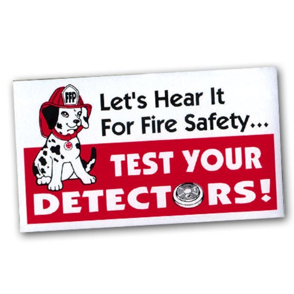 Test Your Detectors, Stock Business Card Magnet - Closeout!