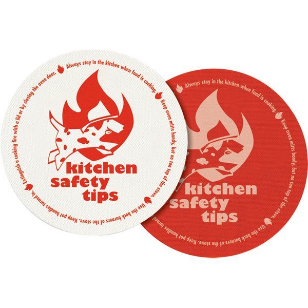 Kitchen Safety Tips Round Jar Gripper, Stock
