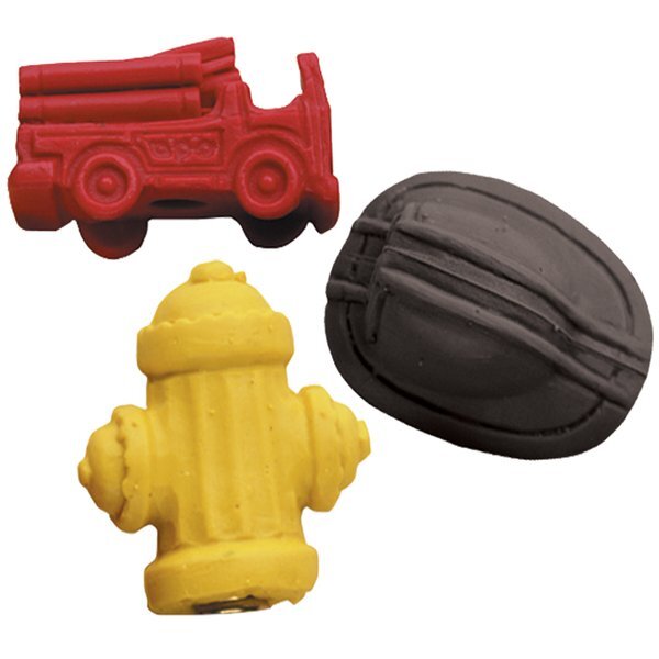 Original Fire Safety Pencil Toppers, Stock
