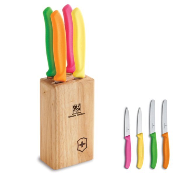 Mini Block Knife Set, 5Piece Promotions Now