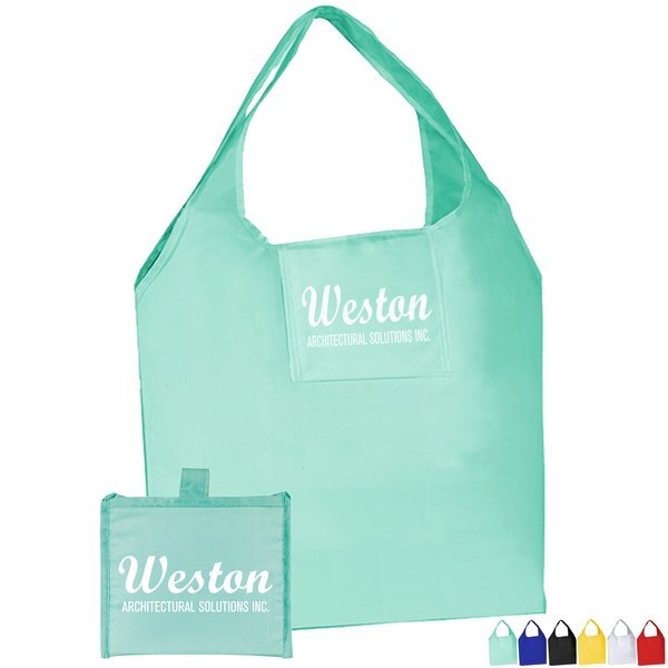 Convenient Nylon Fold Up Shopping Tote
