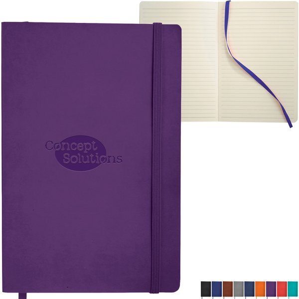 Pedova™ Soft Bound JournalBook™, 5-1/2" x 8"