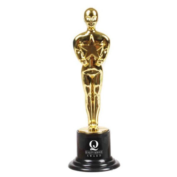 Plastic Hollywood Award Trophy
