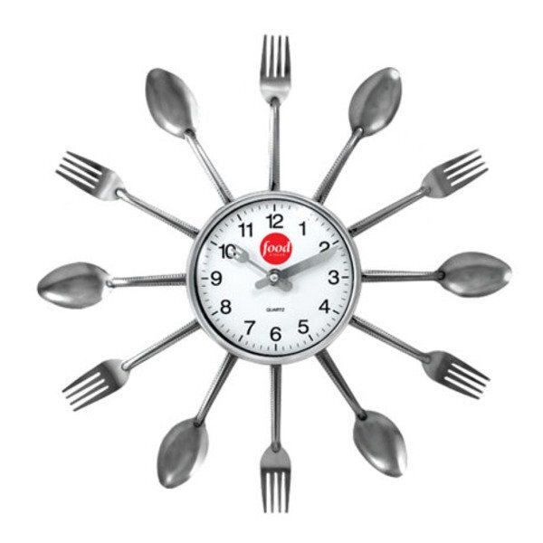 Fork & Spoon Wall Clock