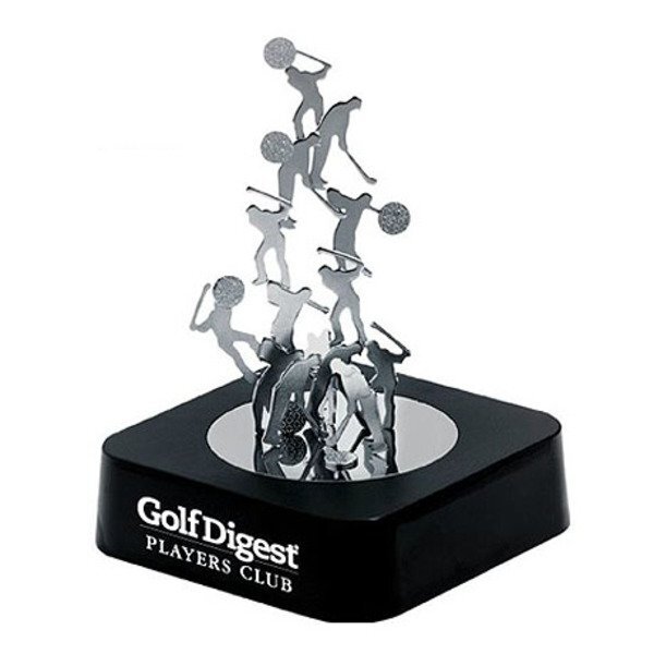 Golf-Themed Magnetic Sculpture Block