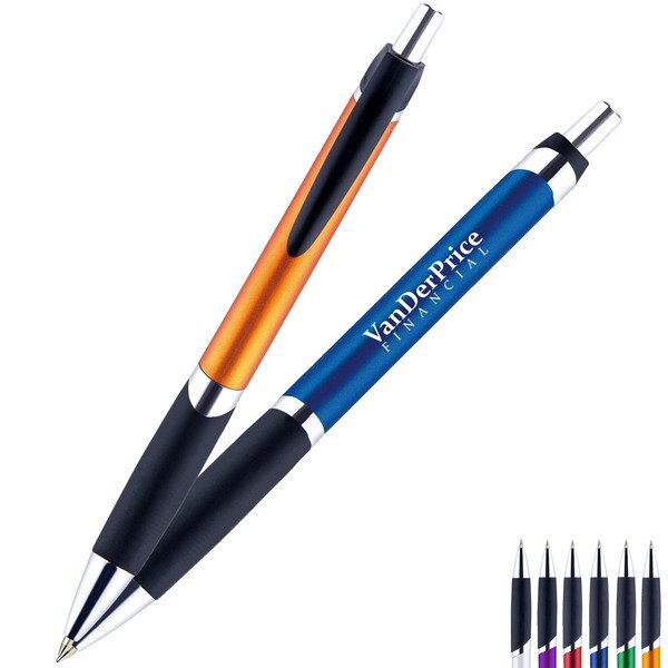 Osage Metallic Retractable Ballpoint Pen