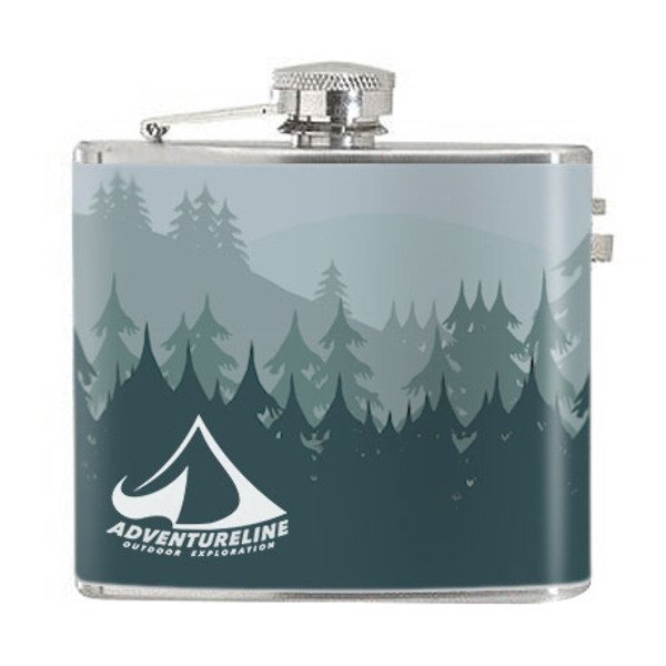 Stainless Steel Hip Flask, 5oz.
