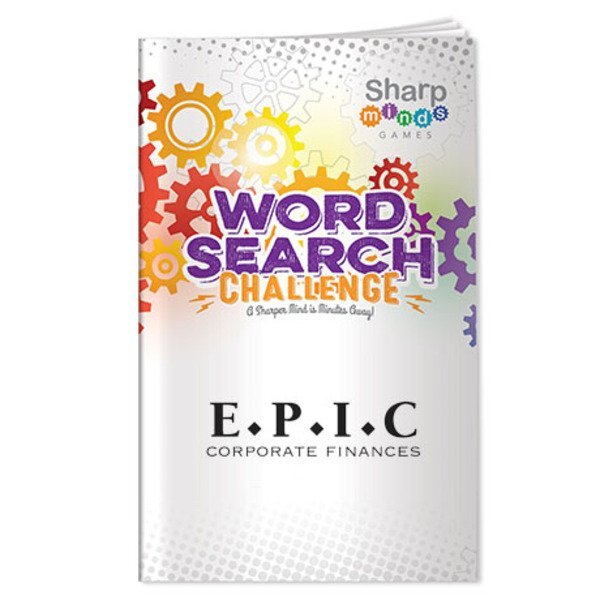 Sharp Minds Word Search Challenge Book