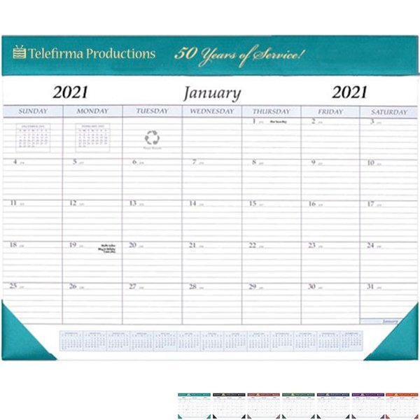 Desk Pad Calendar, 17" x 22"
