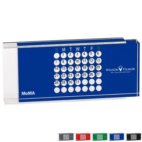 MoMA Mini Acrylic Perpetual Calendar Foremost Promotions