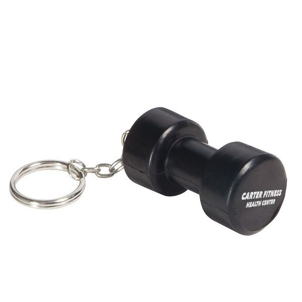 Dumbbell Key Chain Stress Reliever Key Chain