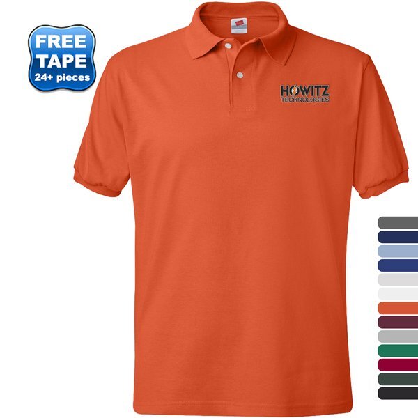 Hanes® Blended Cotton Poly Jersey Sport Shirt