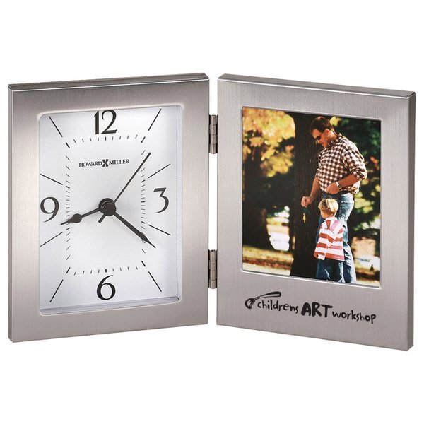 Howard Miller® Envision Aluminum Frame Clock Combination