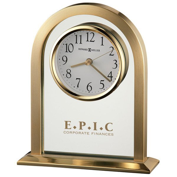 Howard Miller® Imperial Brass Finished Clock