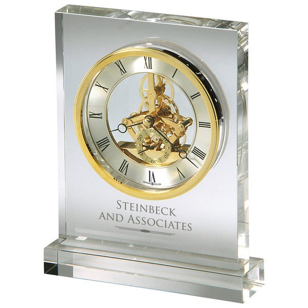 Howard Miller® Prestige Optical Crystal Clock