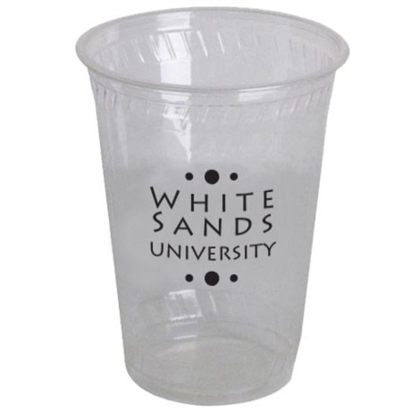 Biodegradable Clear Plastic Cup, 10oz.