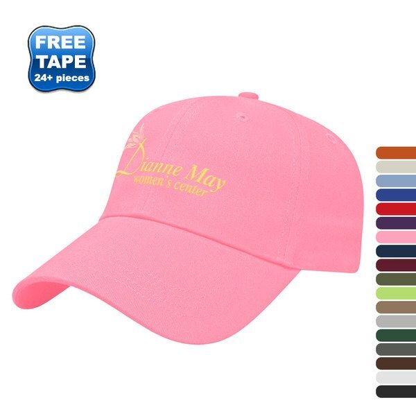Value Brushed Cotton Twill Constructed Cap