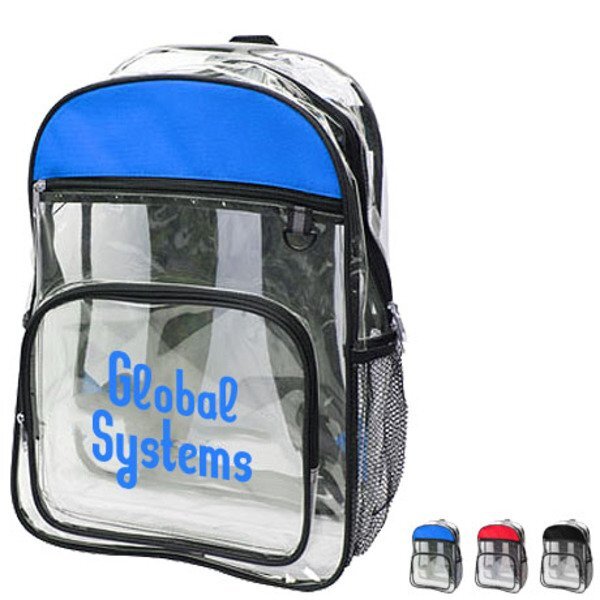 See-Through Clear Backpack