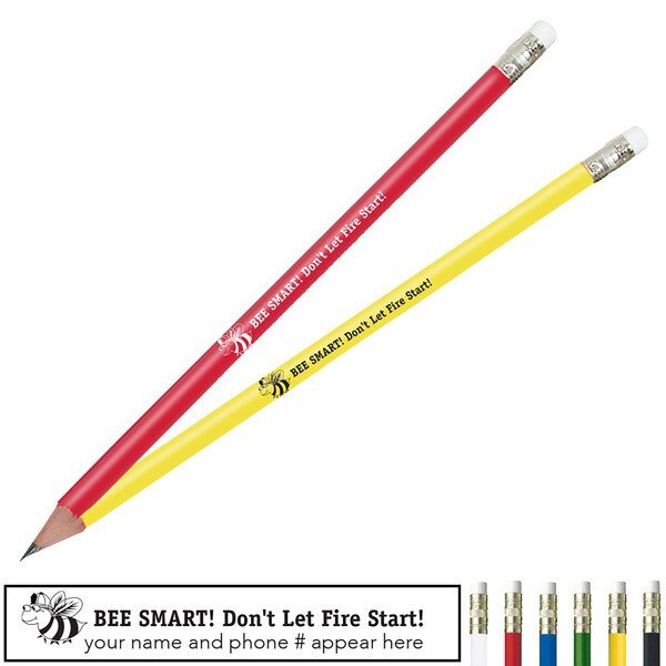 Bee Smart Don't Let Fire Start Pricebuster Pencil