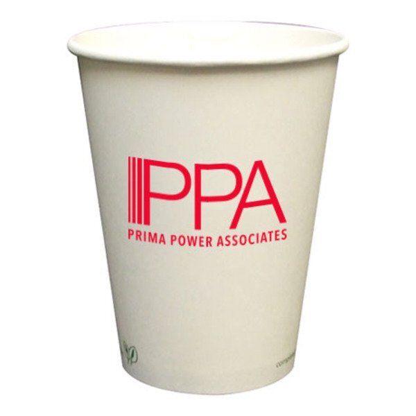 Biodegradable Hot Beverage Paper Cup, 12oz.