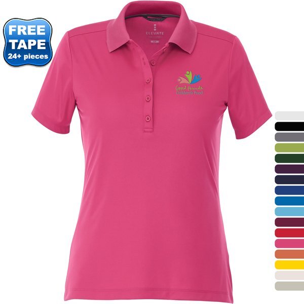 Dade Textured Knit Ladies' Performance Polo