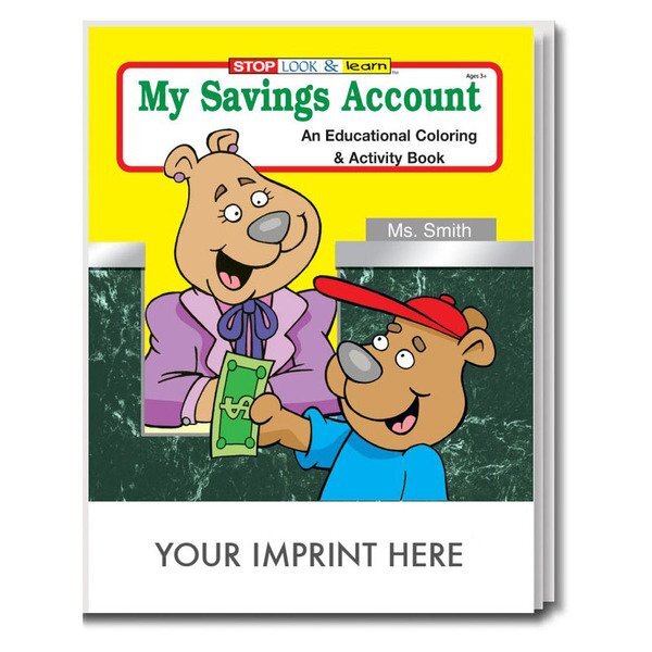 My Savings Account Coloring & Activity Book