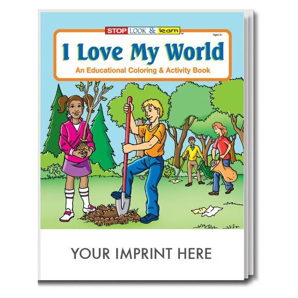 I Love My World Coloring & Activity Book