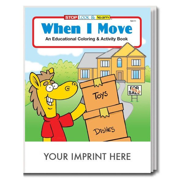 When I Move Coloring & Activity Book