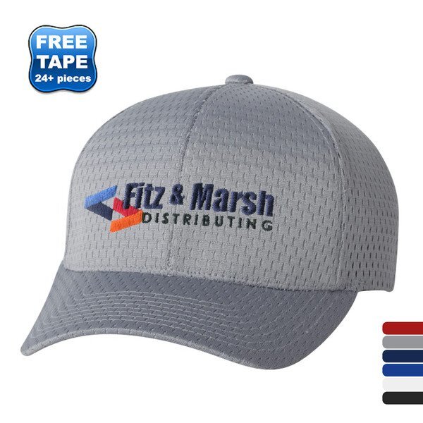 Flexfit® Athletic Mesh Constructed Fitted Cap
