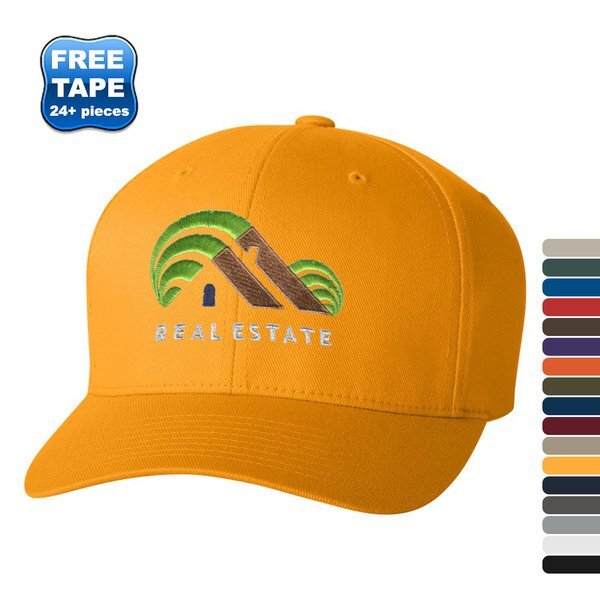 Flexfit® Wooly Twill Constructed Fitted Cap