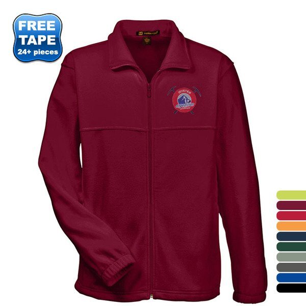 Harriton® Fleece Full Zip Men's Jacket