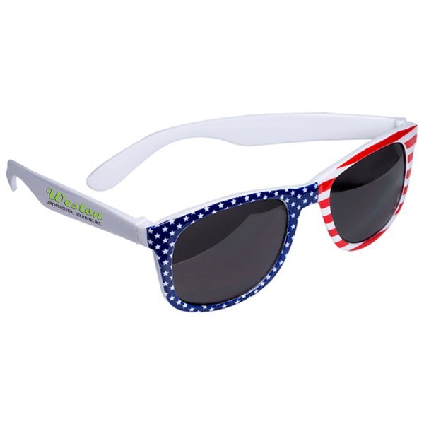 American Flag Patriotic Sunglasses