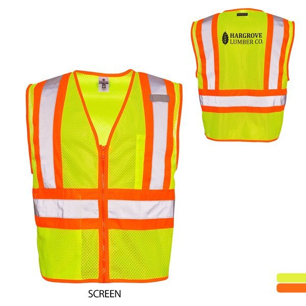 ML Kishigo® Ultra-Cool™ Mesh Contrasting Safety Vest