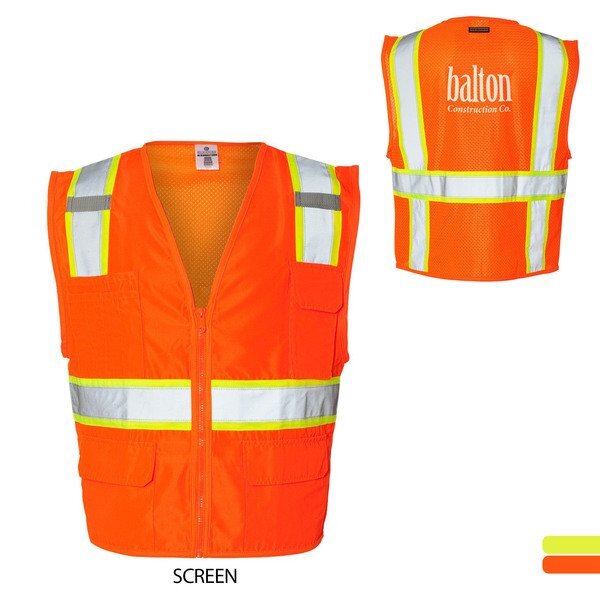 ML Kishigo® Ultra-Cool™ Mesh Solid Front Safety Vest