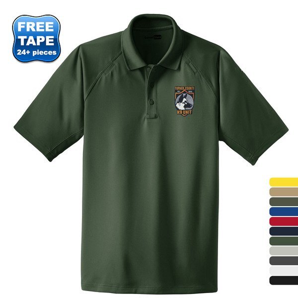 CornerStone® Select Snag-Proof Tactical Men's Performance Polo