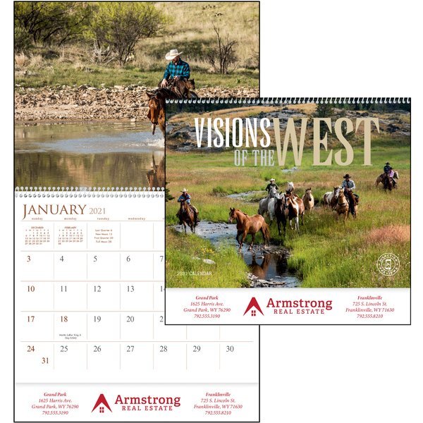 Visions of the West Calendar Promotions Now