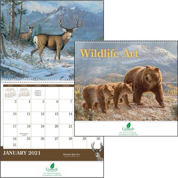 Wildlife Art Calendar Foremost Promotions