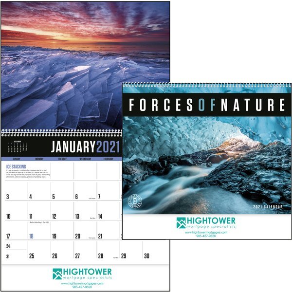Forces of Natures Wall Calendar