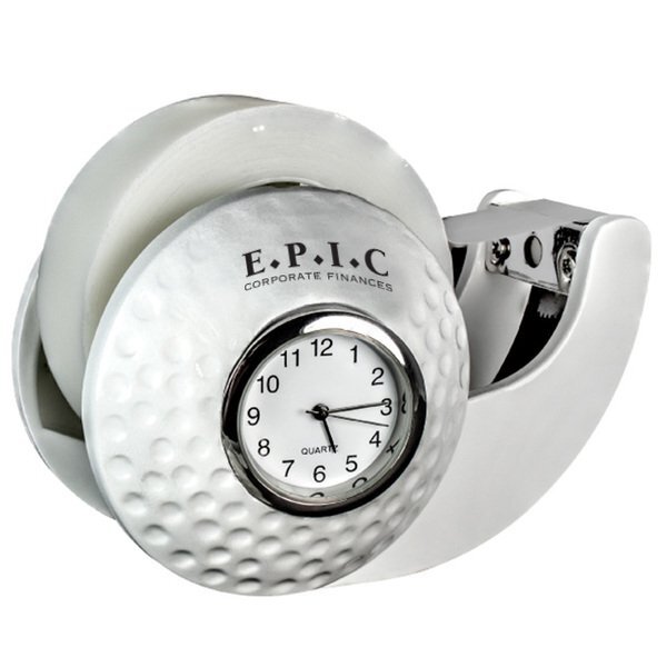 Golf Clock & Tape Dispenser