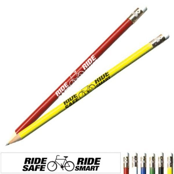 Ride Safe Ride Smart Safety Pencil, Stock