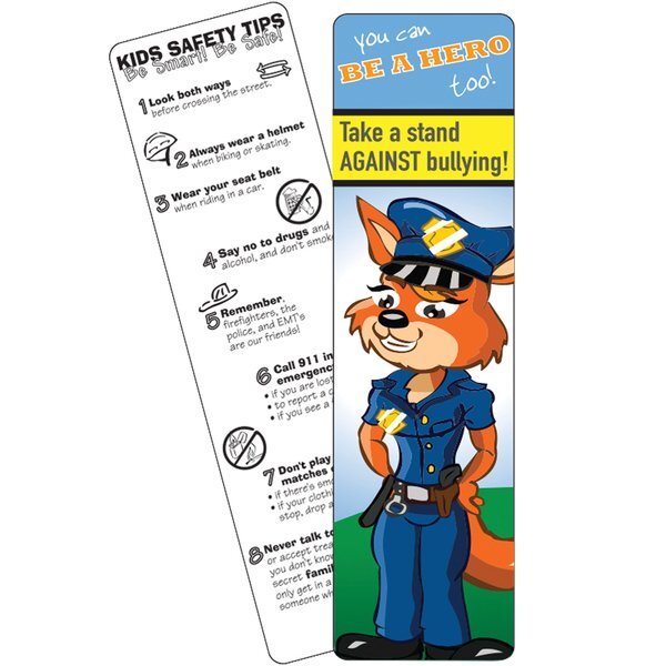 Take a Stand Against Bullying Bookmark, Stock