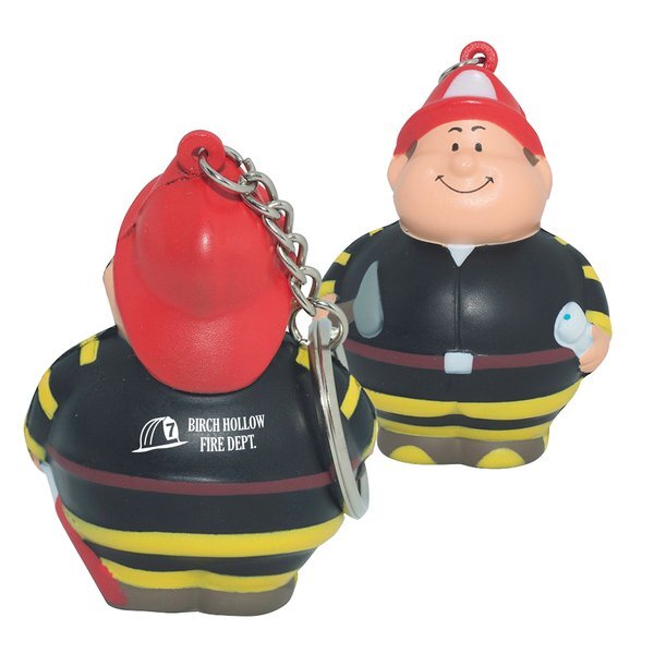 Fireman Bert Stress Keychain