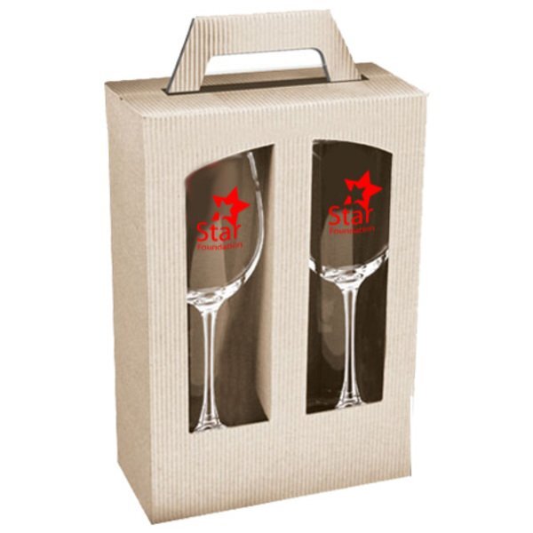 Kraft Wine Glass Gift Set