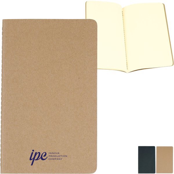 Moleskine® Cahier Plain Large Notebook, 5" x 8-1/4"