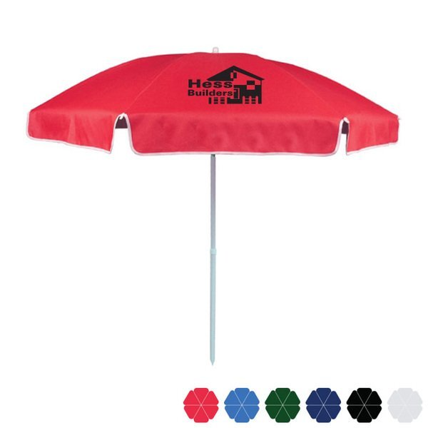 Reinforced Beach Umbrella, 72"
